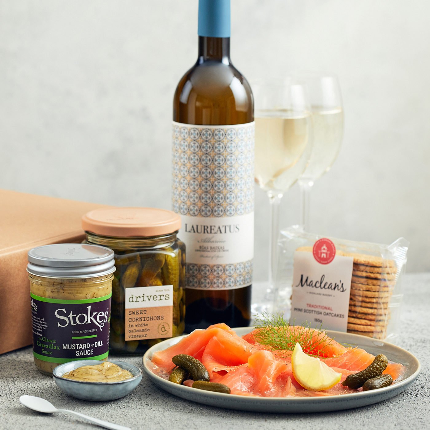 Smoke & Pickle Hamper Green & Wylde